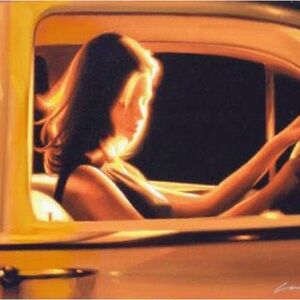 Carrie Graber Limited Edition Giclée on Canvas “Night Driver" #194/195 $1,200.00